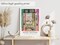 Framed Retro Vintage Wall Art Canvas Decor Set of 3, Matisse Wall Art Prints Poster Mid Century Modern Art, Sage Green Aesthetic Floral Botanical wall art, bedroom living room bathroom 12x16